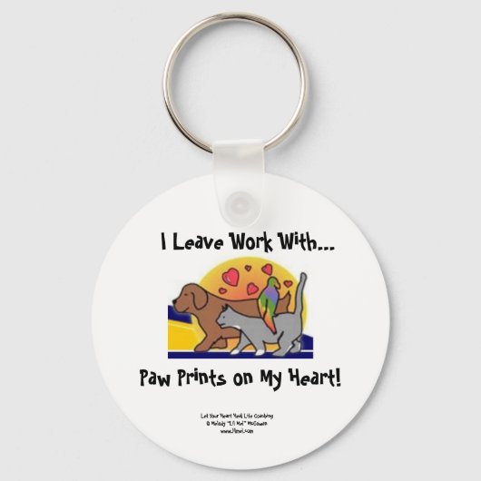 Kleurkleuren Sleutelhanger (Voorkant)