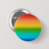Kleurkleurgradiënt regenboog ronde button 5,7 cm (Voorkant /achterkant)