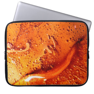 Kleurkleurig olieoppervlak laptop sleeve