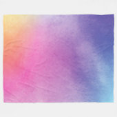 Kleurkleurige paasstropdas fleece deken (Voorkant (Horizontaal))