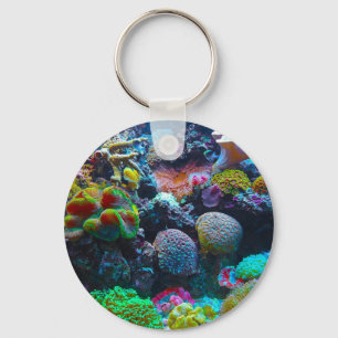 Kleurkoraal Sleutelhanger