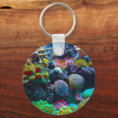 Kleurkoraal Sleutelhanger (Voorkant)