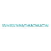 Kleurkoraalrif patroon Nautisch-wit blauw Lint (Voorkant)