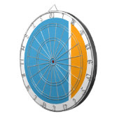 kleurkreuken dartbord (Voorkant Rechts)