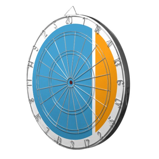 kleurkreuken dartbord (Voorkant Rechts)