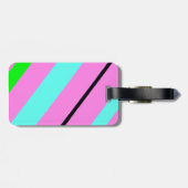 Kleurlijnen Bagagelabel (Achterkant horizontaal)
