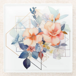 Kleurlijnen Bloem: "Mijn Keuken" Onderzetter Glazen Onderzetter