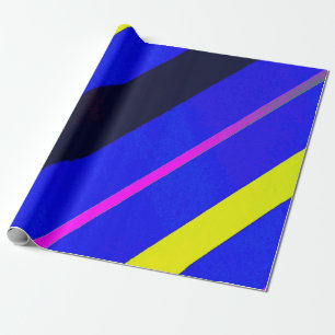 Kleurlijnen Cadeaupapier