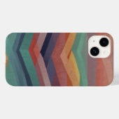 Kleurlijnen Case-Mate iPhone Case (Achterkant (horizontaal))