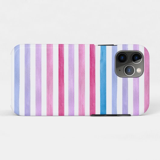 Kleurlijnen Case-Mate iPhone Case (Achterkant (horizontaal))