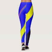 Kleurlijnen Leggings (Achterkant)