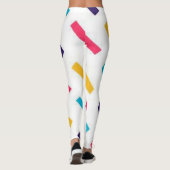 Kleurlijnen Leggings (Achterkant)