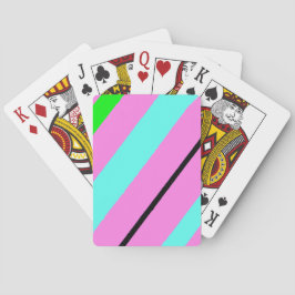 Kleurlijnen Pokerkaarten