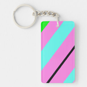 Kleurlijnen Sleutelhanger