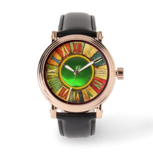 KLEURLOPTIJD MET KLEIN GEMSTONE, AFGEDRUKT UIT EME HORLOGE