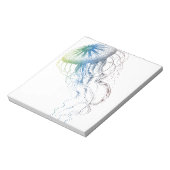 kleurloze kwal notitieblok (Gedraaid)