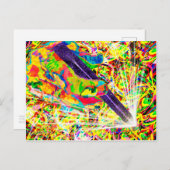 KLEURMAGE BRIEFKAART (Voorkant / Achterkant)