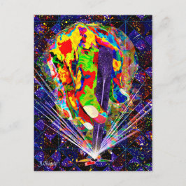 KLEURMAGE BRIEFKAART