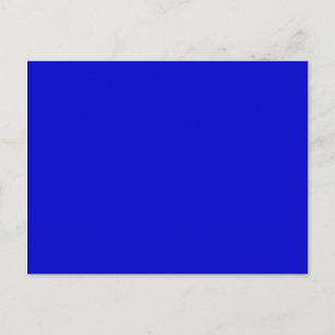 kleurmedium blauw briefkaart