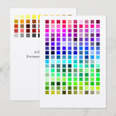 Kleurmonster Invite3 Kaart (Voorkant / Achterkant)