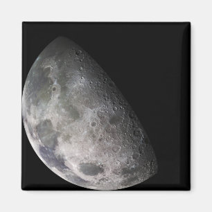 Kleurmozaïek van de maan op aarde magneet