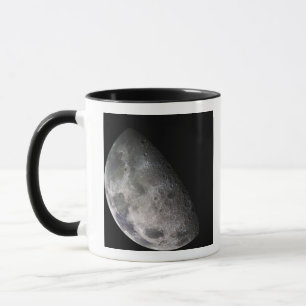 Kleurmozaïek van de maan op aarde mok