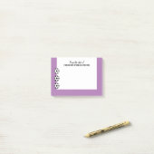 Kleurnaam voor Voetbal PERSONALIZE Post-it® Notes (Op bureau)