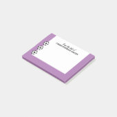 Kleurnaam voor Voetbal PERSONALIZE Post-it® Notes (Schuin)