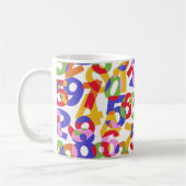 Kleurnummers mengen koffiemok (Links)