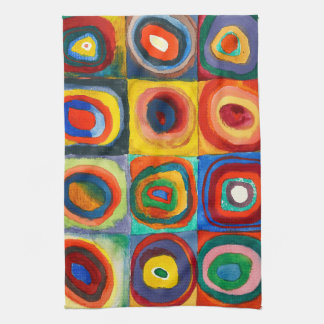 Kleuronderzoek | Wassily Kandinsky Theedoek