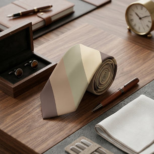 Kleurpalet uit het verleden  stropdas