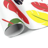 Kleurpapier in de herfst leder cadeaupapier (Rol Hoek)