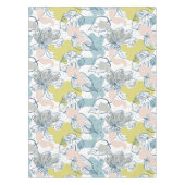 Kleurpasta's Palmbladeren en organische vormen Tafelkleed (Voorkant)