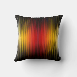 Kleurpatroon van plasma-veld bij terugkeer van rui kussen