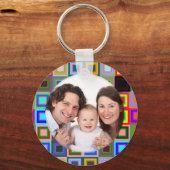 Kleurpleinen/foto Sleutelhanger (Voorkant)