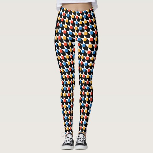 Kleurpleinen Leggings (Voorkant)
