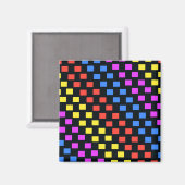 Kleurpleinen Magneet (Voorkant / Achterkant)