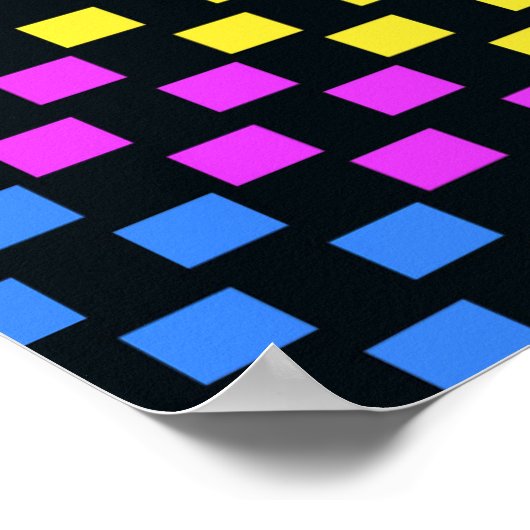 Kleurpleinen Poster (Hoek)