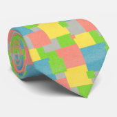 Kleurpleinen Stropdas (Opgerold)