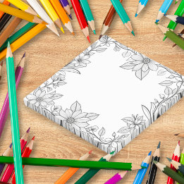 Kleurplezier Bloemrijke Rand Post-It Notities Post-it® Notes