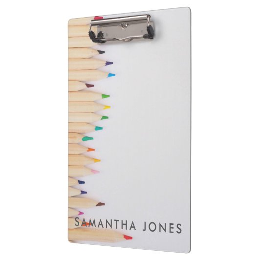 Kleurpotloden schattig Terug naar school Klembord (Links)