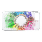 Kleurpotlood Case-Mate iPhone Case (Achterkant (Horizontaal))