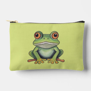 Kleurpotlood tekening kikker etui