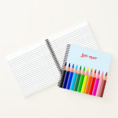 Kleurpotlood tekening notitieboek (Binnen)