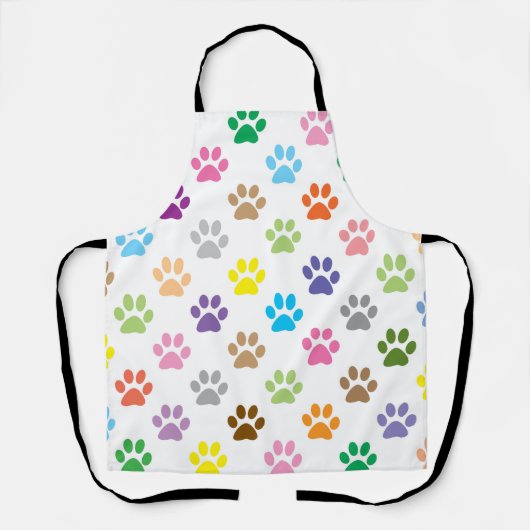 Kleurpotpatroon Schort (Voorkant)