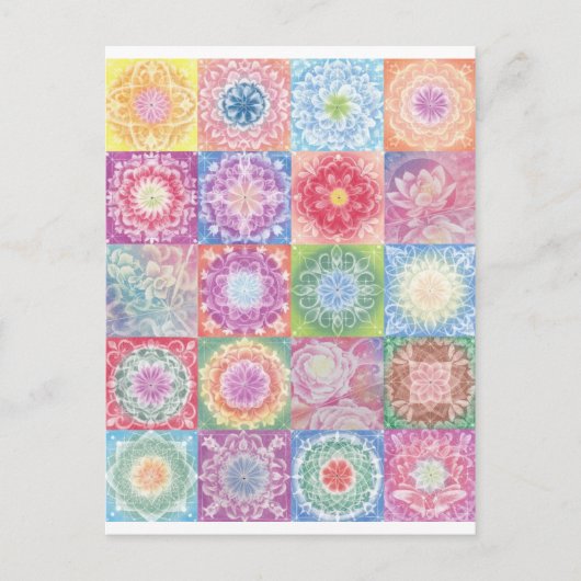 kleurrijk 1 briefkaart (Voorkant)