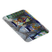 Kleurrijk aardewerk in het centrum van Loreto Magneet (Rechterzijde)