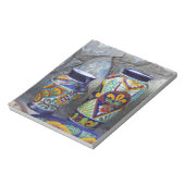 Kleurrijk aardewerk in het centrum van Loreto Notitieblok (Gedraaid)