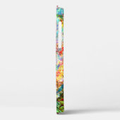 Kleurrijk Abstract, bijtend Floral ontwerp Case-Mate iPhone Case (Achterkant / Links)