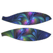 Kleurrijk Abstract blauw roze groen fractal Basketbal (Panelen)